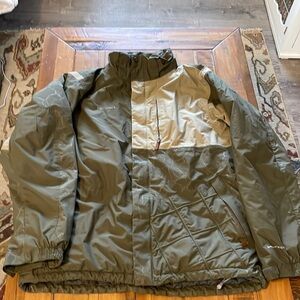 COLUMBIA Convert Ski Snowboarding Jacket Size Large